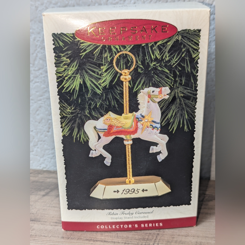 Hallmark 1995 “Tobin Fraley Carousel” Ornament